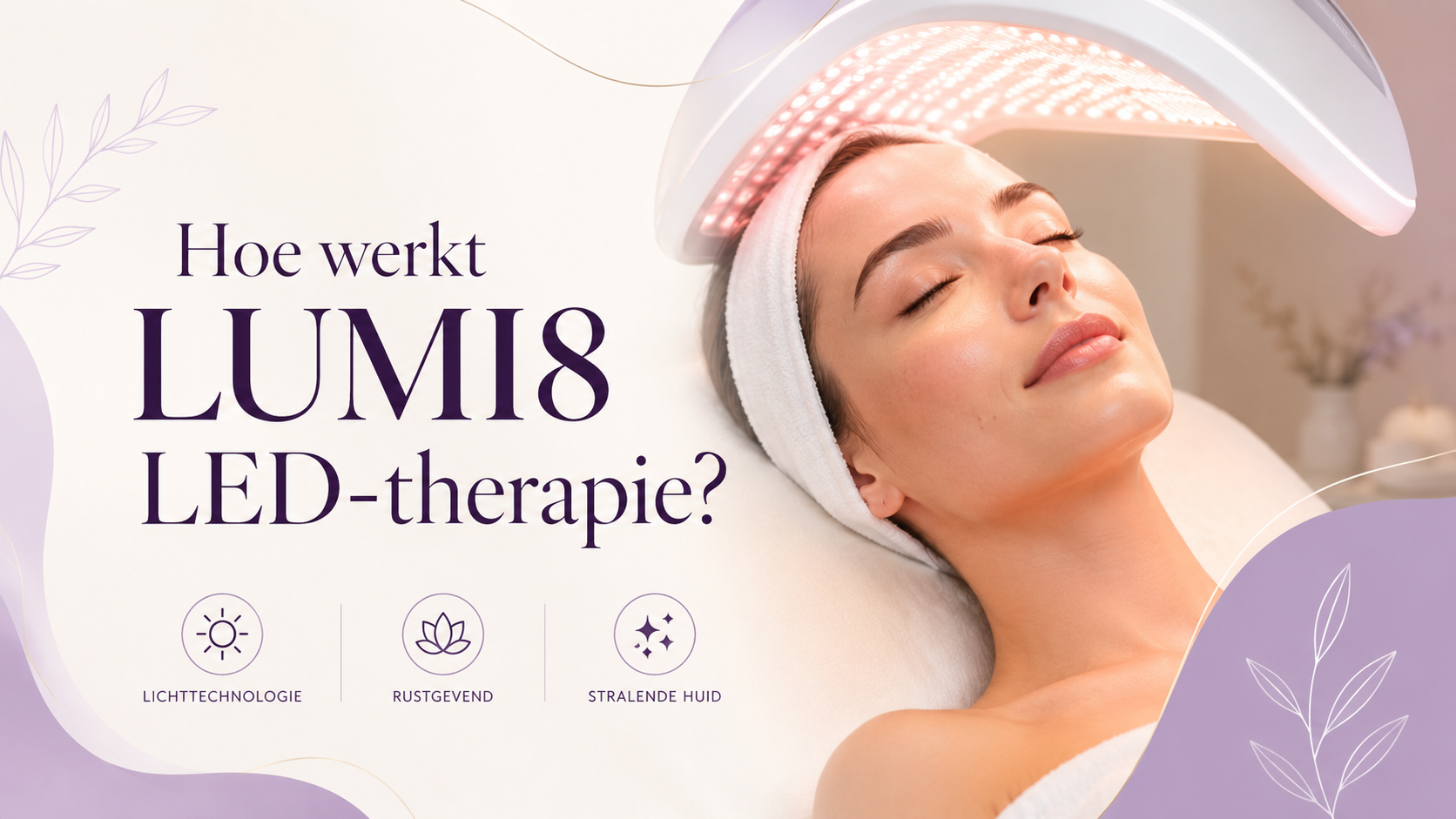 Hoe werkt LUMI8 LED-therapie?