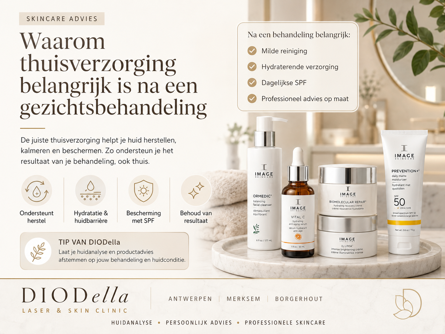Waarom thuisverzorging belangrijk is na een gezichtsbehandeling