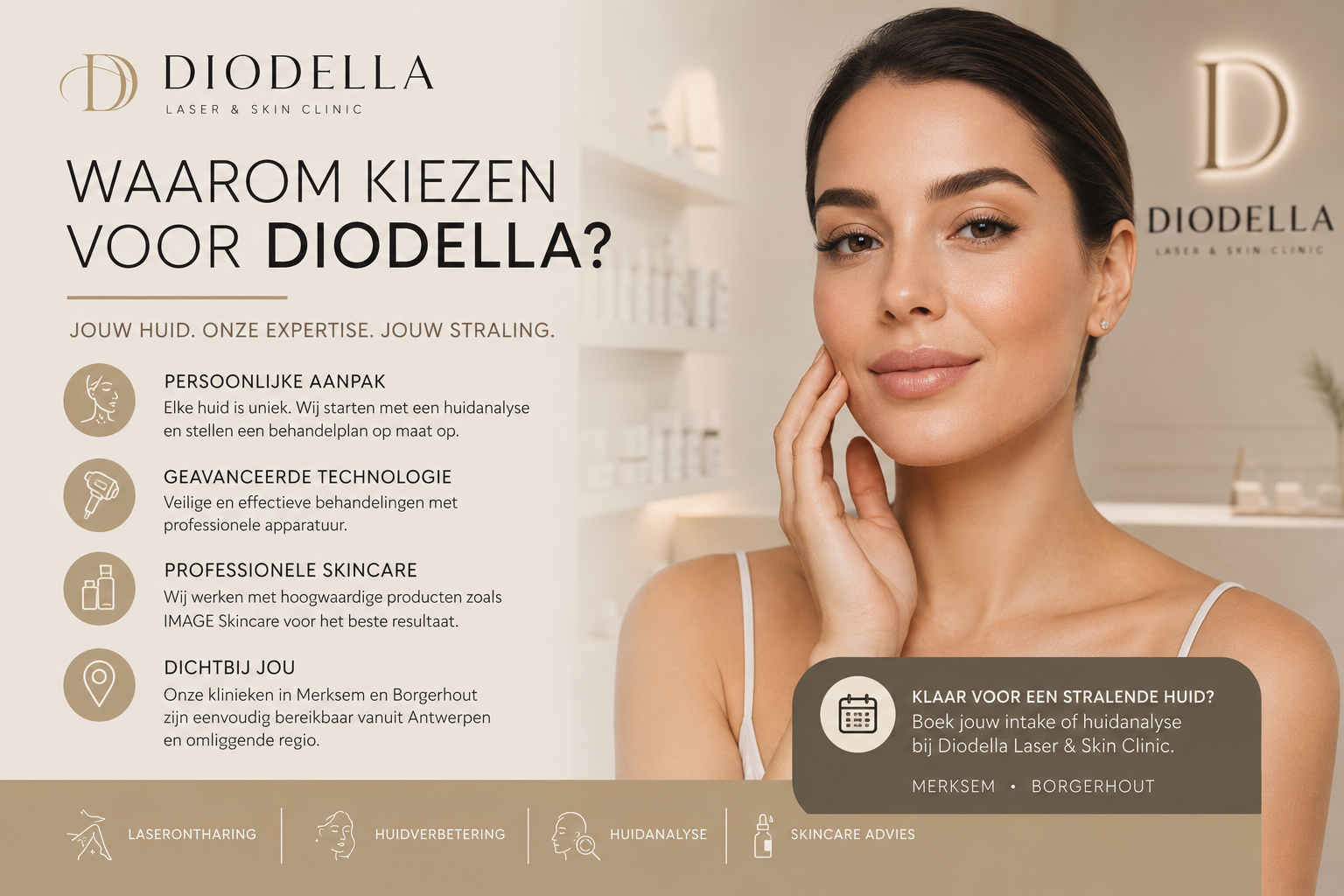 Waarom kiezen voor Diodella Laser & Skin Clinic?