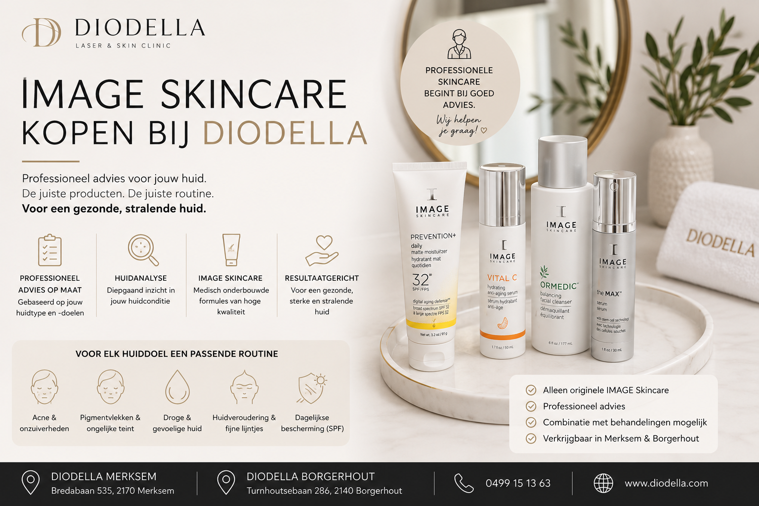 IMAGE Skincare kopen bij Diodella: professioneel advies voor jouw huid