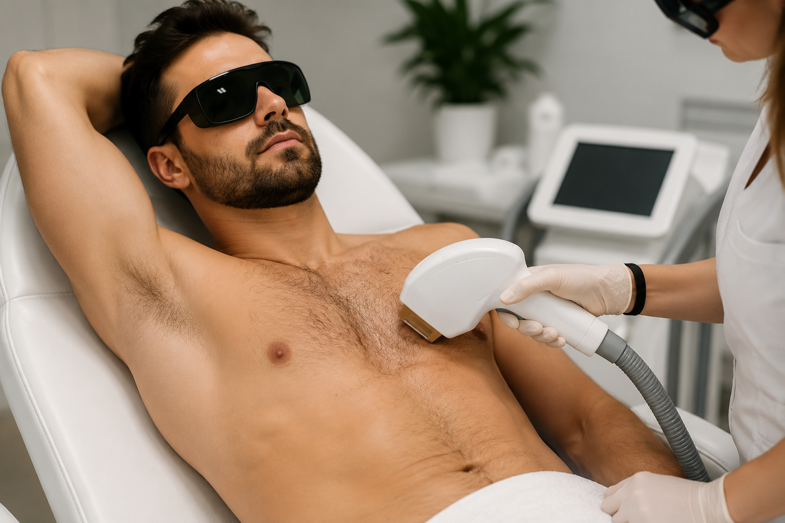 Laserontharing voor mannen in Borgerhout